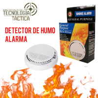 DETECTOR DE HUMO - ALARMA